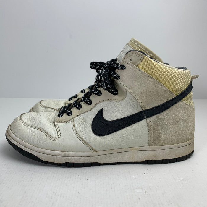 【中古品】【メンズ】 NIKE×STUSSY 315593-101 DUNK HIGH ”STUSSY WORLD TOUR TOKYO"" シューズ 靴 スニーカー 160-240830-gm-7-fuz サイズ：28cm カラー：ホワイト 万代Net店