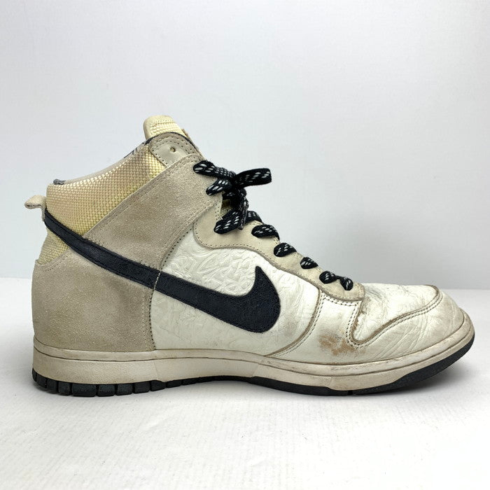 【中古品】【メンズ】 NIKE×STUSSY 315593-101 DUNK HIGH ”STUSSY WORLD TOUR TOKYO"" シューズ 靴 スニーカー 160-240830-gm-7-fuz サイズ：28cm カラー：ホワイト 万代Net店