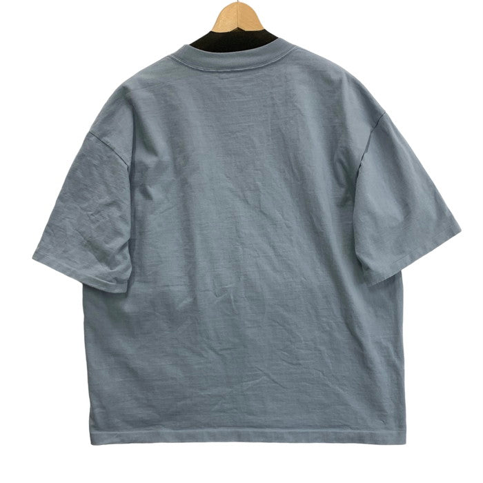 【中古品】【メンズ】 AURALEE A24ST01SU HEAVY WEIGHT SS TEE 半袖Tシャツ カットソー トップス ブランド 古着 24SS 140-240824-gm-37-fuz サイズ：05 カラー：ブルー 万代Net店