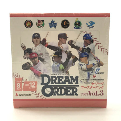 【中古美品】 未開封 プロ野球 DREAM ORDER セ・リーグ ブースターパック 2024 Vol.3 カード ゲーム 080-251108-mh-06-fuz 万代Net店
