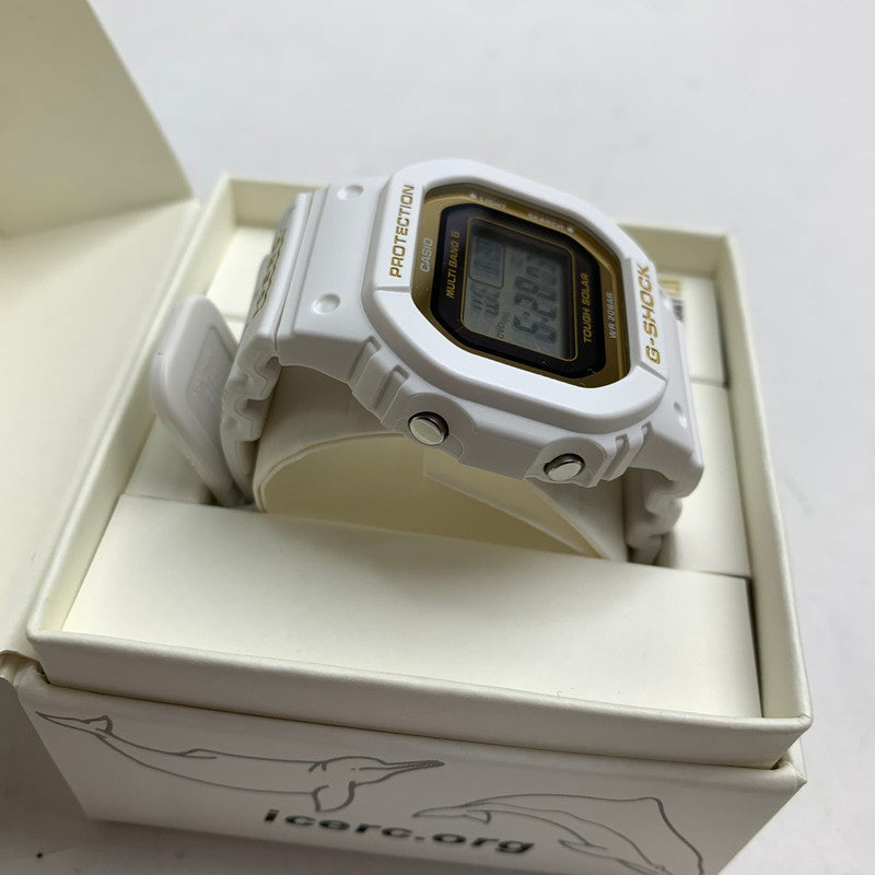 【中古品】【メンズ】 G-SHOCK ジーショック GWD-W5601K 腕時計 イルカ クジラ 196-240828-st-11-fuz カラー：ホワイト 万代Net店