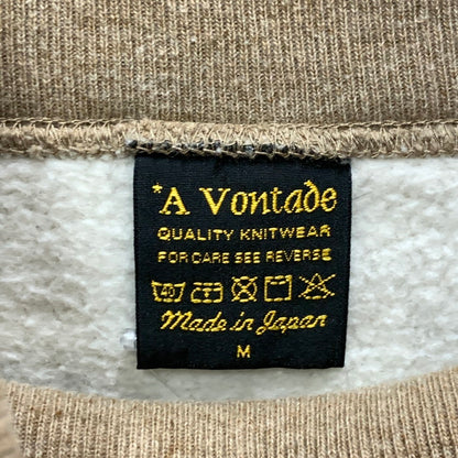 【中古品】【メンズ】 A VONTADE アボンタージ アポンタージ タートルネックスウェット トップス ブランド 古着 140-241013-gm-35-fuz サイズ：M カラー：ベージュ 万代Net店