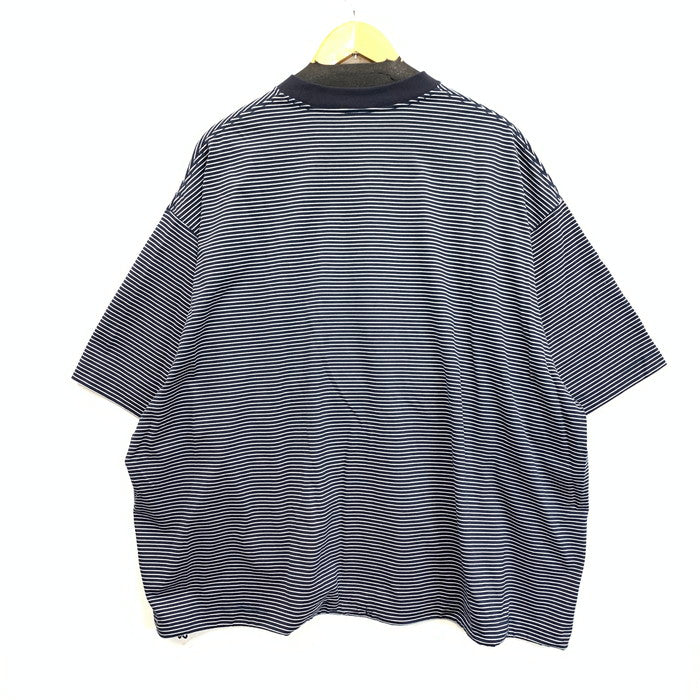 【中古品】【メンズ】 ISNESS BALLOON BORDER T-SHIRT 半袖Tシャツ カットソー トップス ブランド 古着 140-240831-gm-4-fuz サイズ：L カラー：ボーダー 万代Net店