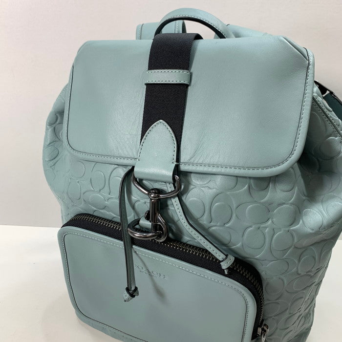 【中古品】【レディース】 COACH コーチ C9868 サリバンバックパック ブランド バッグ カバン 180-240831-gm-37-fuz カラー：グリーン 万代Net店