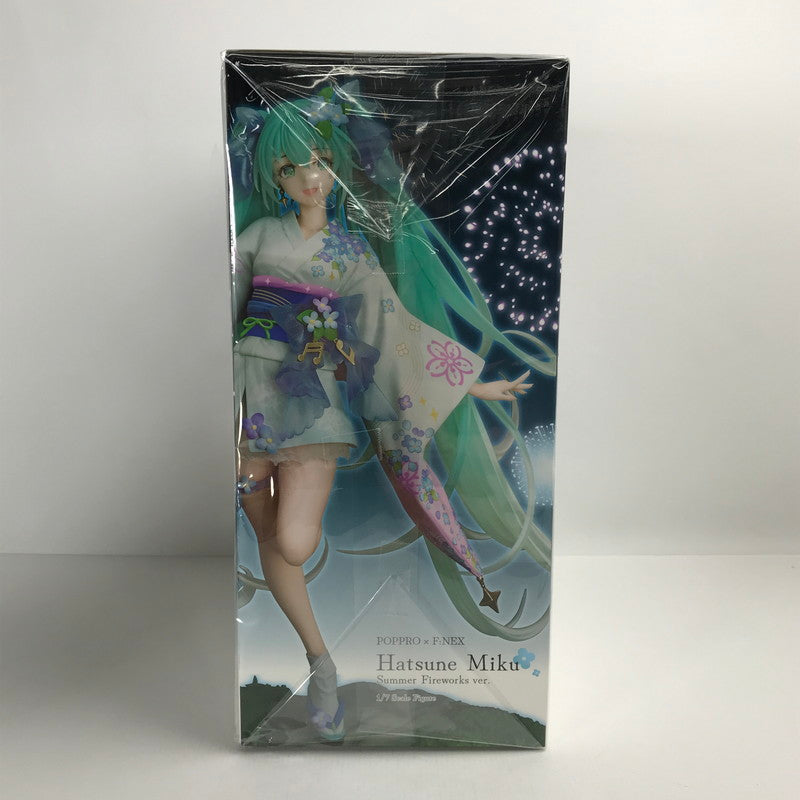 【中古品】FuRyu 完備品 初音ミク 真夏花火Ver.  F:NEX限定 フィギュア 053-250115-mh-01-fuz 万代Net店