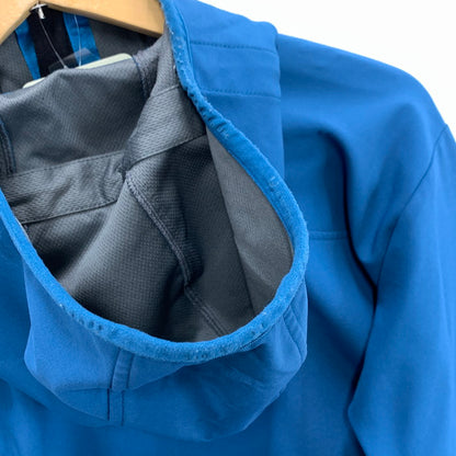 【中古品】【メンズ】 HAGLOFS ホグロフス MOUNTAIN PARKER マウンテンパーカー ジャケット アウター ブランド 古着 144-240901-gm-20-fuz サイズ：S カラー：ブルー 万代Net店