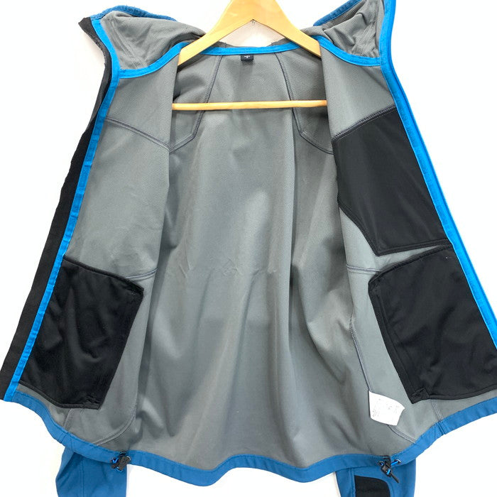 【中古品】【メンズ】 HAGLOFS ホグロフス MOUNTAIN PARKER マウンテンパーカー ジャケット アウター ブランド 古着 144-240901-gm-20-fuz サイズ：S カラー：ブルー 万代Net店