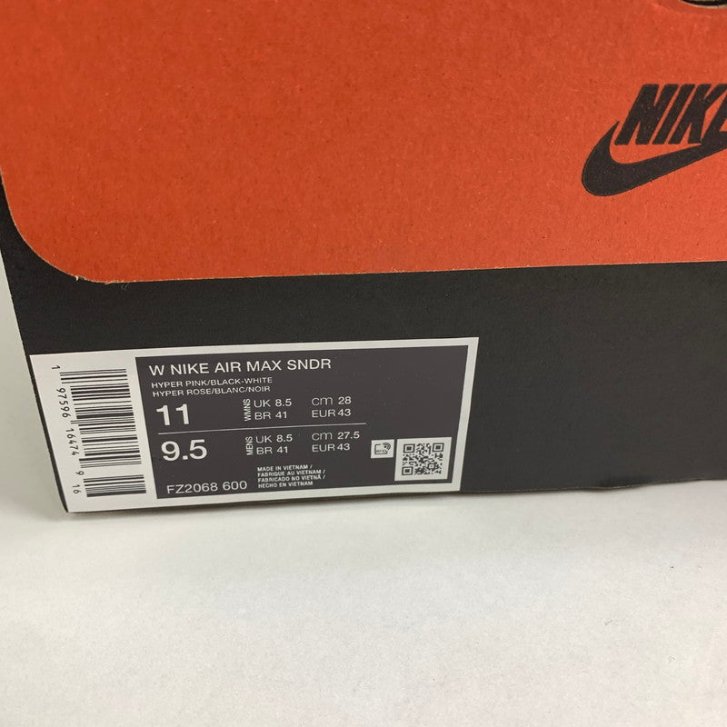 【中古美品】【メンズ】 NIKE ナイキ FZ2068 600 W AIR MAX SNDR エア マックス 160-240901-st-6-fuz サイズ：28.0cm カラー：ピンク 万代Net店