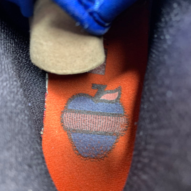 【中古品】【メンズ】 NIKE ナイキ 555088-407 AIR JORDAN 1 RETRO HIGH ”KNICKS” エア ジョーダン ワン レトロ ハイ 160-240901-st-4-fuz サイズ：27.5cm カラー：ブルー/オレンジ 万代Net店