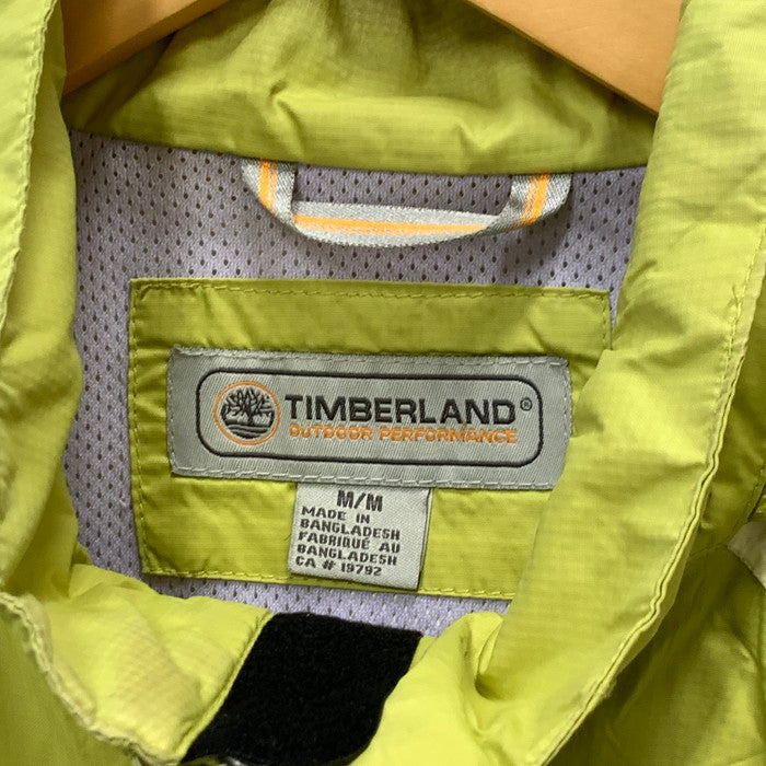 【中古品】【メンズ】 Timberland ティンバーランド ナイロンジャケット トップス アウター ブランド 古着 144-241103-gm-11-fuz サイズ：M カラー：イエロー 万代Net店