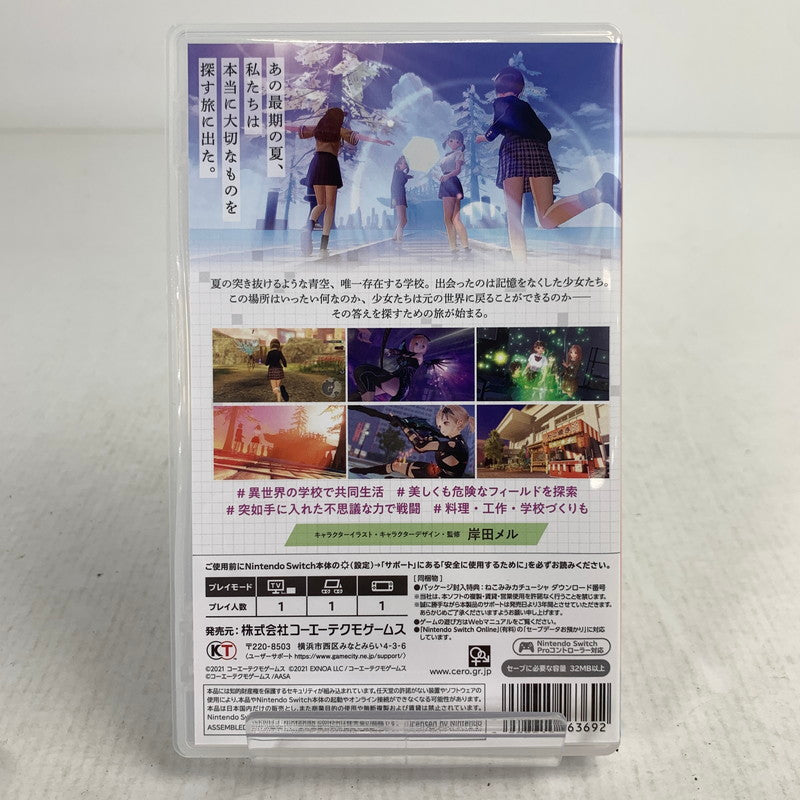 【中古品】 BLUE REFLECTION TIE ニンテンドースイッチ ブルーリフレクション タイ 帝 Nintendo Switch ゲームソフト [CERO区分_C/ 15歳以上対象] 029-260830-io-25-fuz 万代Net店