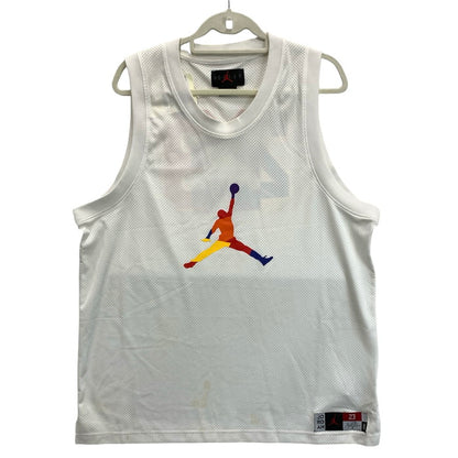 【中古品】【メンズ】 NIKE ナイキ AV0046-100 NBA BASKETBALL JERSEY バスケ ユニフォーム タンクトップ トップス ブランド 古着 148-240913-gm-33-fuz サイズ：L カラー：ホワイト 万代Net店