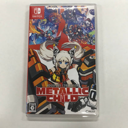 【中古品】 メタリックチャイルド Nintendo Switch ニンテンドースイッチ ゲームソフト [CERO区分_C/ 15歳以上対象] 029-260904-io-08-fuz 万代Net店