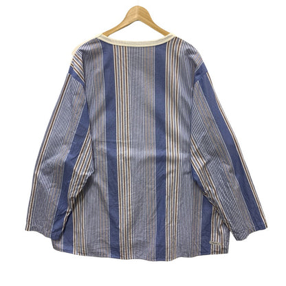 【中古品】【メンズ】 SOPHNET. ソフネット SOPH-200078 20SS LS FABRIC MIX CUT＆SEWN 長袖Tシャツ カットソー トップス ブランド 古着 142-240927-gm-20-fuz サイズ：L カラー：ブルー 万代Net店