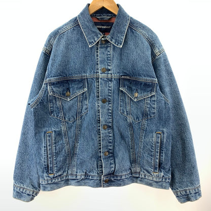 【中古品】【メンズ】 DESCENDANT ディセンダント 232WVDS-JKM01 23AW TRUCKER DENIM JACKET トラッカーデニムジャケット アウター ブランド 古着 142-240909-gm-5-fuz サイズ：2 カラー：ブルー 万代Net店