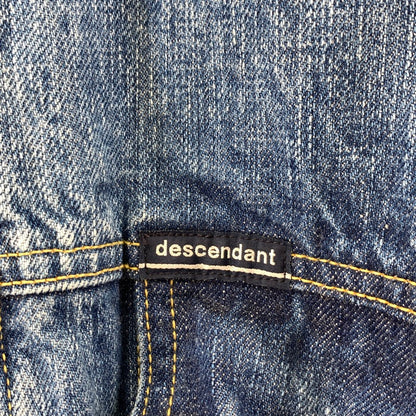 【中古品】【メンズ】 DESCENDANT ディセンダント 232WVDS-JKM01 23AW TRUCKER DENIM JACKET トラッカーデニムジャケット アウター ブランド 古着 142-240909-gm-5-fuz サイズ：2 カラー：ブルー 万代Net店