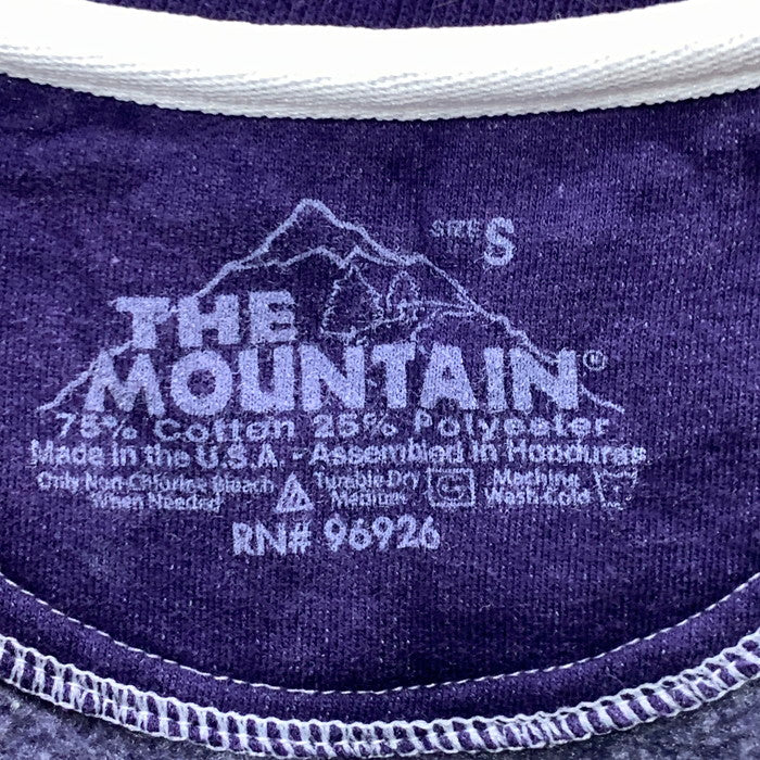 【中古品】【メンズ】 USED THE MOUNTAIN スウェット トップス アウター ブランド 古着 145-241123-gm-36-fuz サイズ：S カラー：パープル 万代Net店