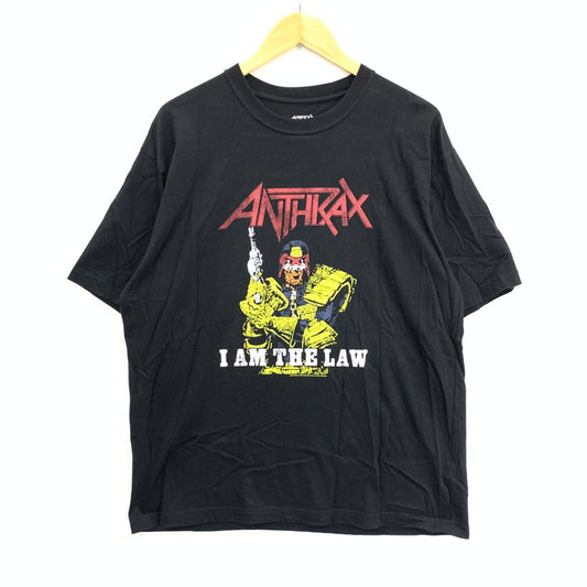 【中古品】【メンズ】 NEIGHBORHOOD ネイバーフッド NH X ANTHRAX. TEE SS-3 半袖Tシャツ カットソー トップス ブランド 古着 142-240913-gm-14-fuz サイズ：L カラー：ブラック 万代Net店