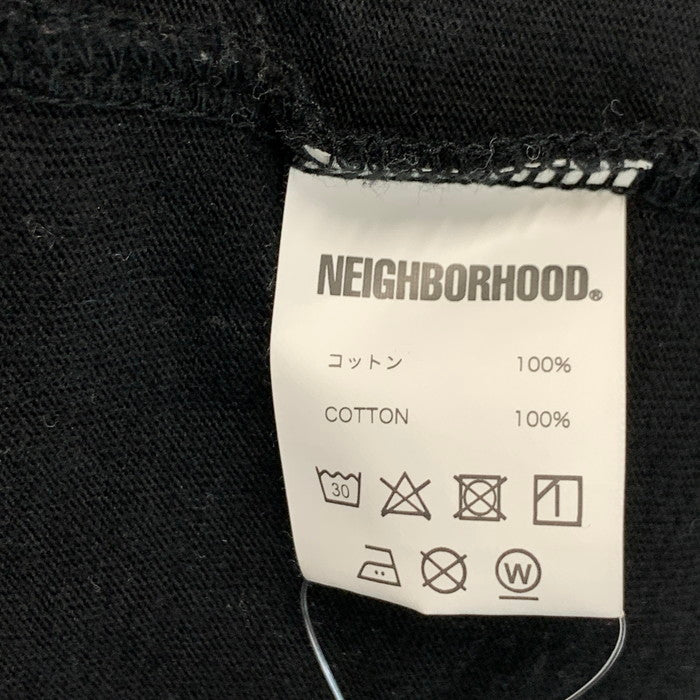 【中古品】【メンズ】 NEIGHBORHOOD ネイバーフッド NH X ANTHRAX. TEE SS-3 半袖Tシャツ カットソー トップス ブランド 古着 142-240913-gm-14-fuz サイズ：L カラー：ブラック 万代Net店