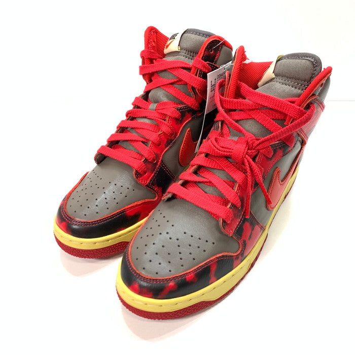 【中古美品】【メンズ】 NIKE ナイキ DD9404-600 DUNK HI 1985 SP RED ACID WASH ダンク ハイ アシッド ウォッシュ シューズ 靴 スニーカー 160-241130-gm-19-fuz サイズ：26cm カラー：レッド 万代Net店