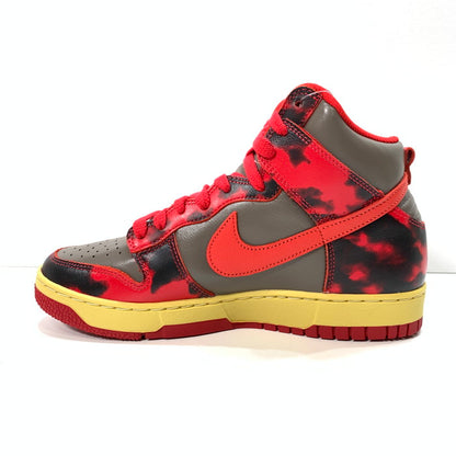 【中古美品】【メンズ】 NIKE ナイキ DD9404-600 DUNK HI 1985 SP RED ACID WASH ダンク ハイ アシッド ウォッシュ シューズ 靴 スニーカー 160-241130-gm-19-fuz サイズ：26cm カラー：レッド 万代Net店