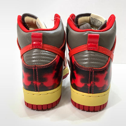 【中古美品】【メンズ】 NIKE ナイキ DD9404-600 DUNK HI 1985 SP RED ACID WASH ダンク ハイ アシッド ウォッシュ シューズ 靴 スニーカー 160-241130-gm-19-fuz サイズ：26cm カラー：レッド 万代Net店