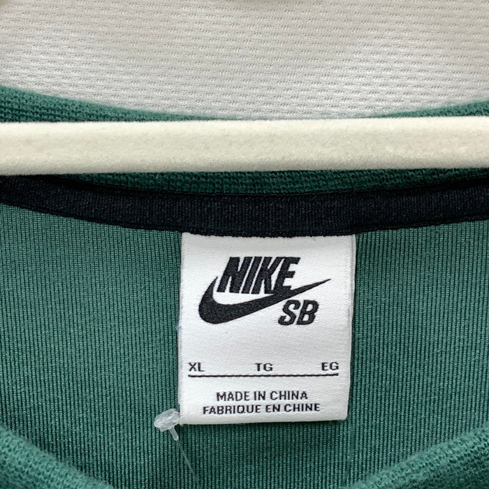 【中古品】【メンズ】 NIKE ナイキ プレイド スケートボードクルー スウェット トップス アウター ブランド 古着 148-241208-gm-06-fuz サイズ：XL カラー：グリーン 万代Net店