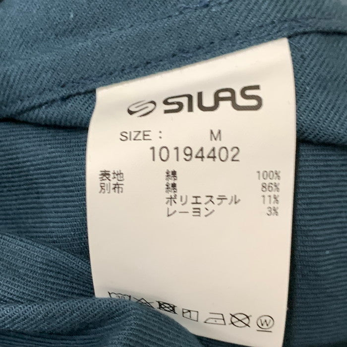 【中古美品】【メンズ】 SILAS サイラス 長袖シャツ トップス ブランド 古着 142-250322-gm-18-fuz サイズ：M カラー：グリーン チェック 万代Net店