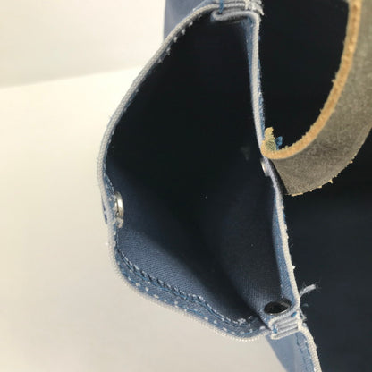 【中古品】【レディース】 BAG ‘N’ NOUN バッグンナウン バッグ ブルー レザー ※角スレ・使用感有 カバン かばん 188-260711-io-59-fuzh 万代Net店