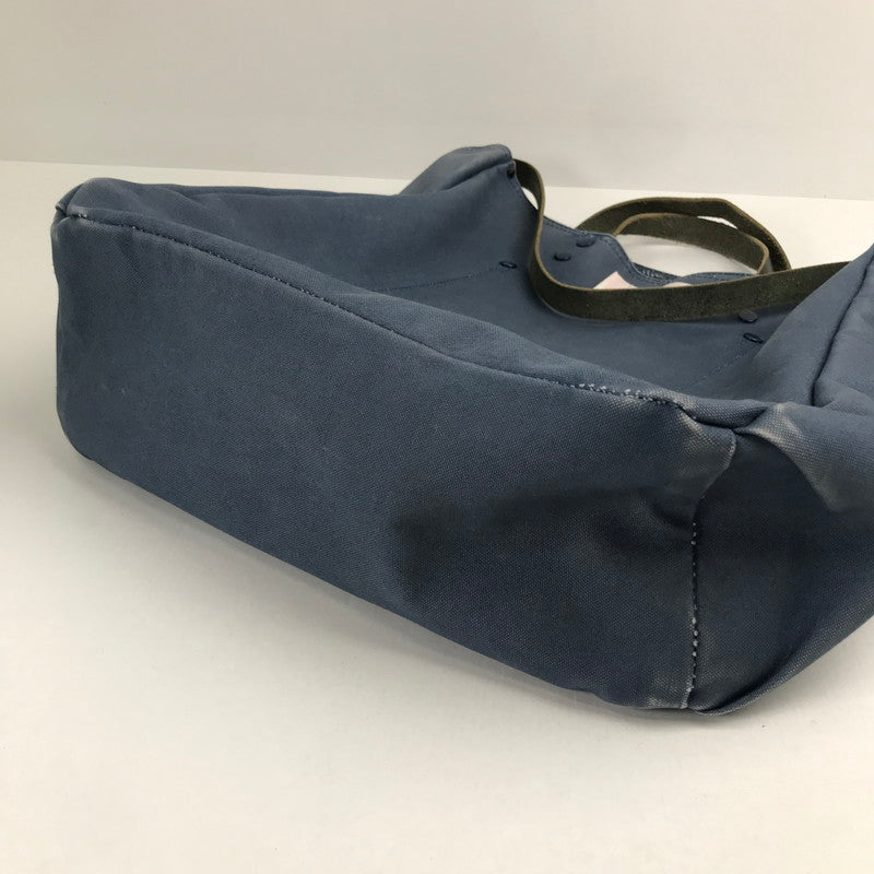 【中古品】【レディース】 BAG ‘N’ NOUN バッグンナウン バッグ ブルー レザー ※角スレ・使用感有 カバン かばん 188-260711-io-59-fuzh 万代Net店