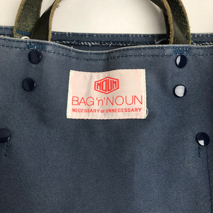 【中古品】【レディース】 BAG ‘N’ NOUN バッグンナウン バッグ ブルー レザー ※角スレ・使用感有 カバン かばん 188-260711-io-59-fuzh 万代Net店