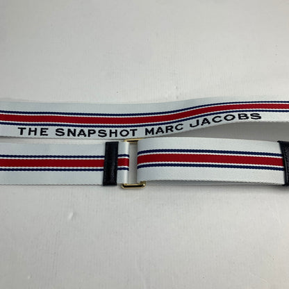【中古品】【メンズ】 MARC JACOBS マークジェイコブス THE SNAPSHOT SHOULDER BAG ザ スナップショット ショルダー バッグ 180-240914-st-1-fuz カラー：ホワイト・ネイビー・レッド 万代Net店
