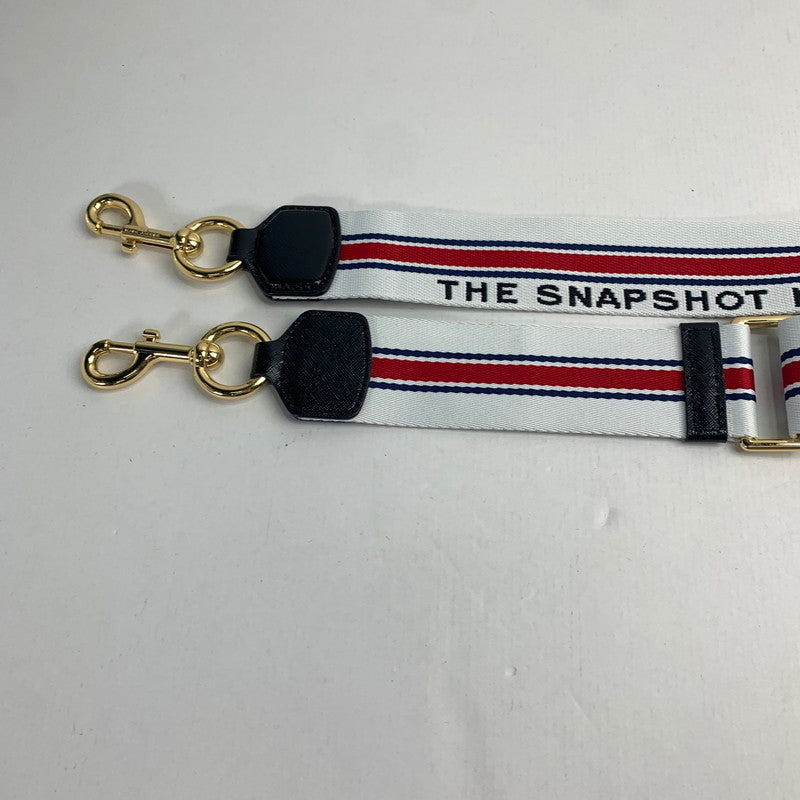 【中古品】【メンズ】 MARC JACOBS マークジェイコブス THE SNAPSHOT SHOULDER BAG ザ スナップショット ショルダー バッグ 180-240914-st-1-fuz カラー：ホワイト・ネイビー・レッド 万代Net店