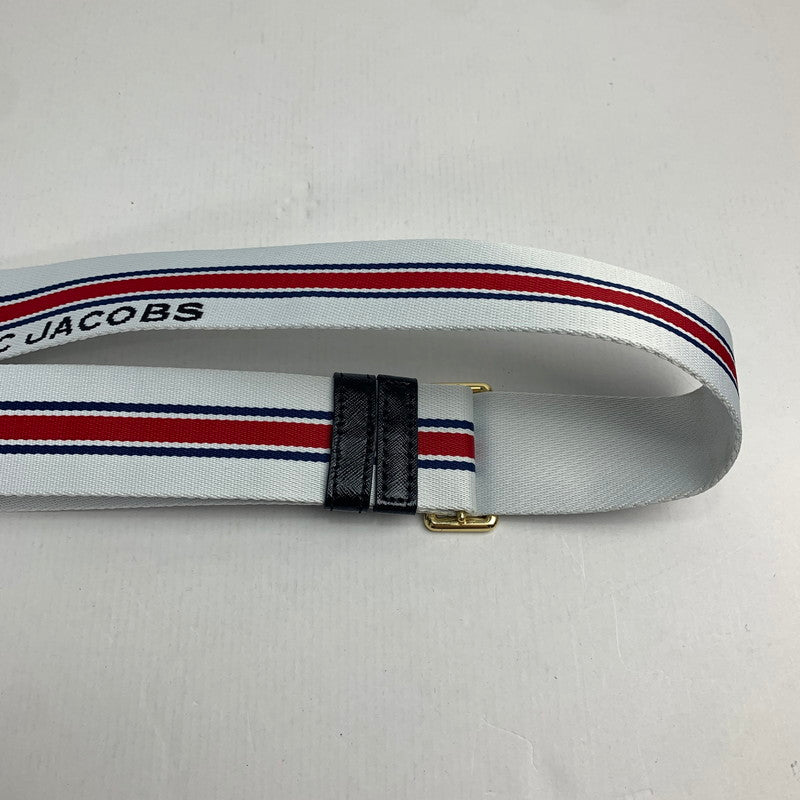 【中古品】【メンズ】 MARC JACOBS マークジェイコブス THE SNAPSHOT SHOULDER BAG ザ スナップショット ショルダー バッグ 180-240914-st-1-fuz カラー：ホワイト・ネイビー・レッド 万代Net店