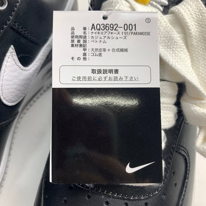 【中古美品】【メンズ】 NIKE ナイキ NIKE×PEACEMINUSONE AQ3692-001 AIR FORCE 1 ’07 PARA?NOISE "BLACK" 160-240916-st-1-fuz サイズ：29.0cm カラー：ブラック 万代Net店