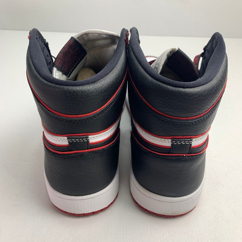 【中古美品】【メンズ】 NIKE ナイキ 555088-062 AIR JORDAN 1 RETRO HIGH OG "BLOOD LINE" エア ジョーダン レトロ ハイ 160-240916-st-8-fuz サイズ：30.0cm カラー：ブラック 万代Net店