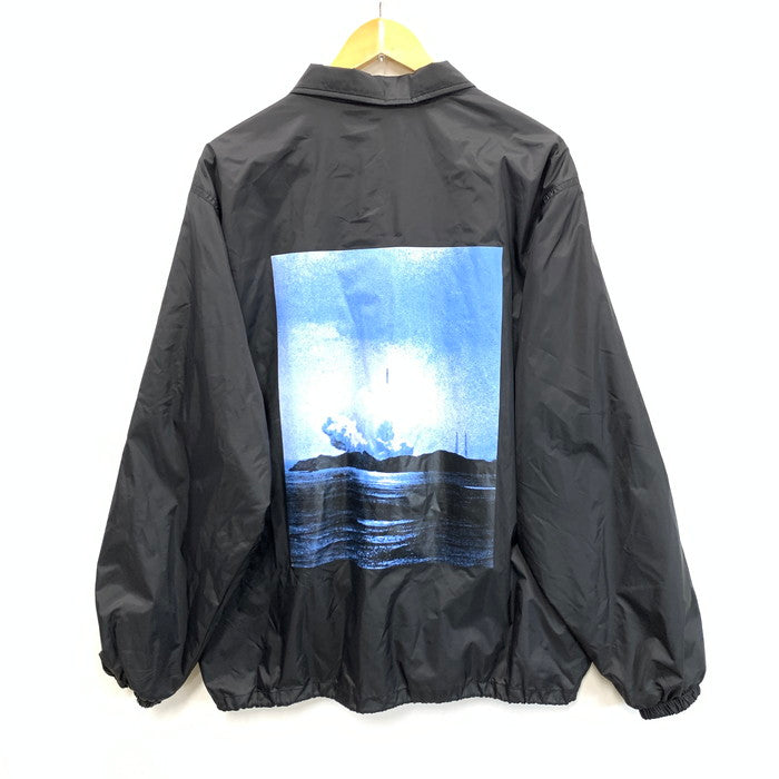 【中古品】【メンズ】 WACKO MARIA ワコマリア JIRO KONAMI COACH JACKETTYPE-2 コーチジャケット アウター ブルゾン ブランド 古着 140-240920-gm-34-fuz サイズ：XL カラー：ブラック 万代Net店