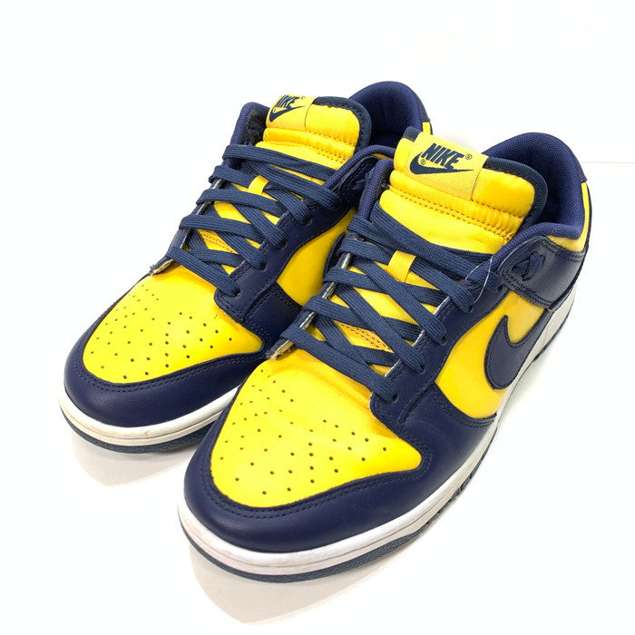 【中古品】【メンズ】 NIKE ナイキ DD1391-700 DUNK LOW ダンク ロー ""ミシガン"" シューズ 靴 スニーカー 160-241130-gm-18-fuz サイズ：27.5cm カラー：イエロー 万代Net店