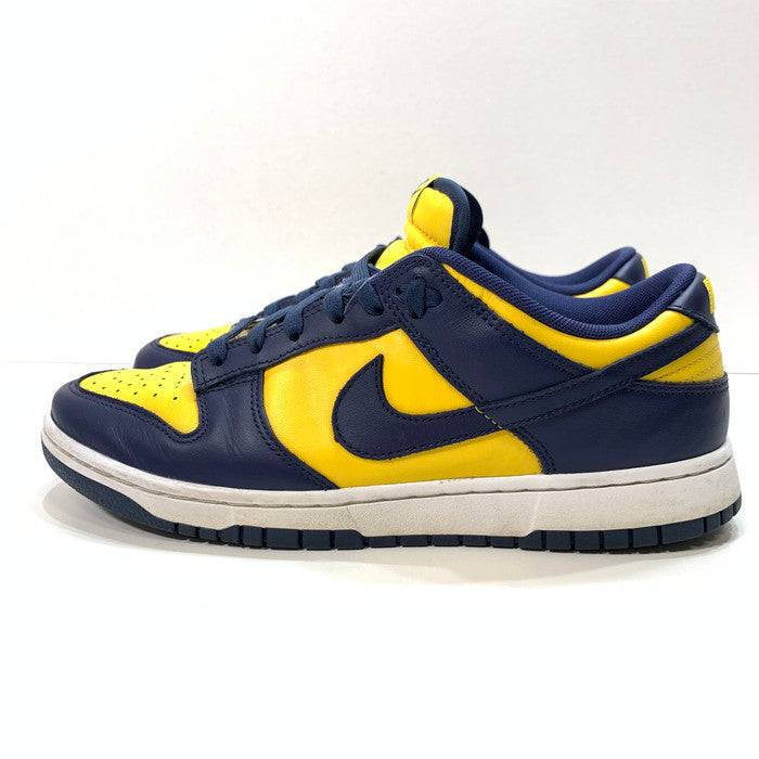 【中古品】【メンズ】 NIKE ナイキ DD1391-700 DUNK LOW ダンク ロー ""ミシガン"" シューズ 靴 スニーカー 160-241130-gm-18-fuz サイズ：27.5cm カラー：イエロー 万代Net店