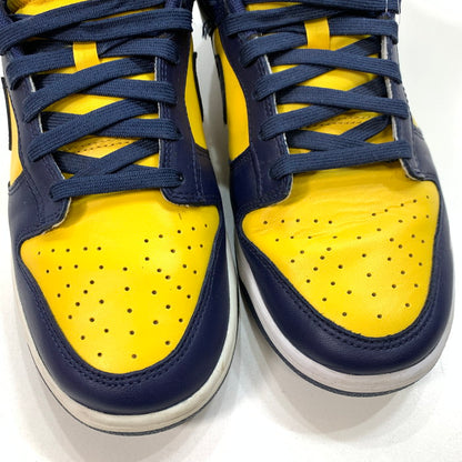 【中古品】【メンズ】 NIKE ナイキ DD1391-700 DUNK LOW ダンク ロー ""ミシガン"" シューズ 靴 スニーカー 160-241130-gm-18-fuz サイズ：27.5cm カラー：イエロー 万代Net店