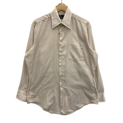 【中古品】【メンズ】 SEARS 長袖シャツ トップス ブランド 古着 PERMA PRESTライン 145-241110-gm-8-fuz サイズ：不明 カラー：ベージュ 万代Net店