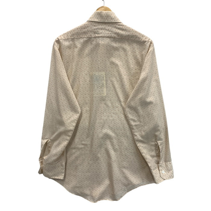 【中古品】【メンズ】 SEARS 長袖シャツ トップス ブランド 古着 PERMA PRESTライン 145-241110-gm-8-fuz サイズ：不明 カラー：ベージュ 万代Net店