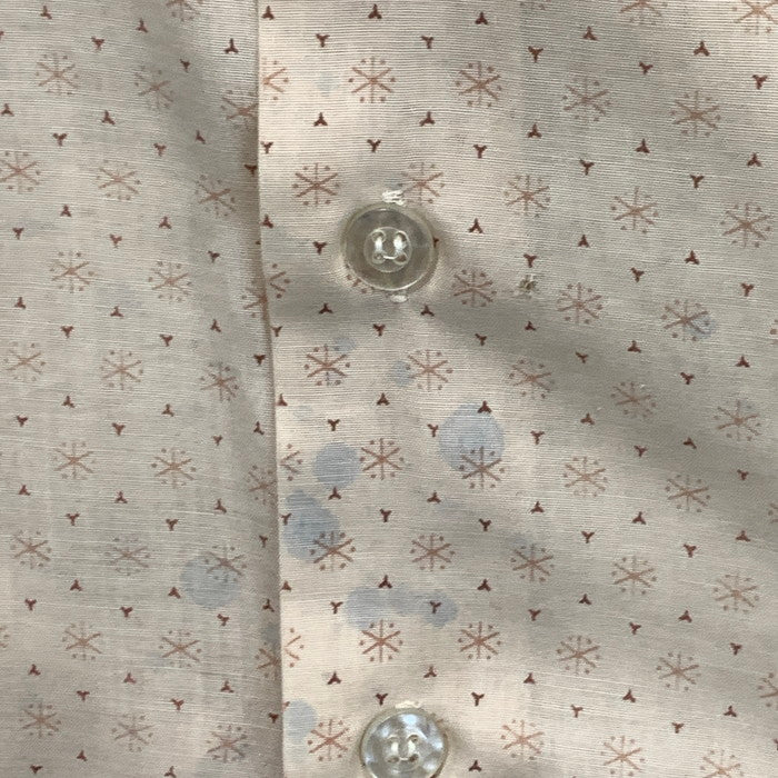 【中古品】【メンズ】 SEARS 長袖シャツ トップス ブランド 古着 PERMA PRESTライン 145-241110-gm-8-fuz サイズ：不明 カラー：ベージュ 万代Net店