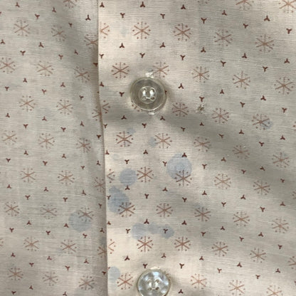 【中古品】【メンズ】 SEARS 長袖シャツ トップス ブランド 古着 PERMA PRESTライン 145-241110-gm-8-fuz サイズ：不明 カラー：ベージュ 万代Net店