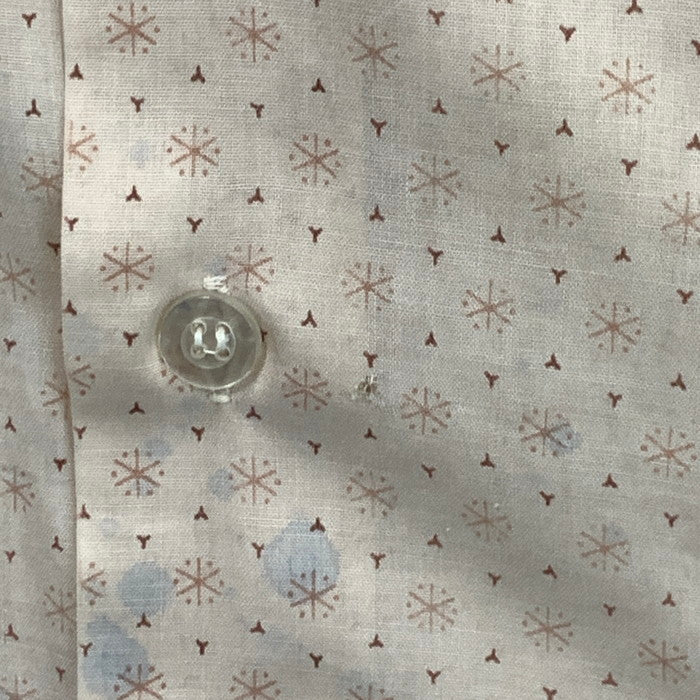 【中古品】【メンズ】 SEARS 長袖シャツ トップス ブランド 古着 PERMA PRESTライン 145-241110-gm-8-fuz サイズ：不明 カラー：ベージュ 万代Net店