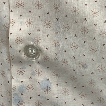 【中古品】【メンズ】 SEARS 長袖シャツ トップス ブランド 古着 PERMA PRESTライン 145-241110-gm-8-fuz サイズ：不明 カラー：ベージュ 万代Net店