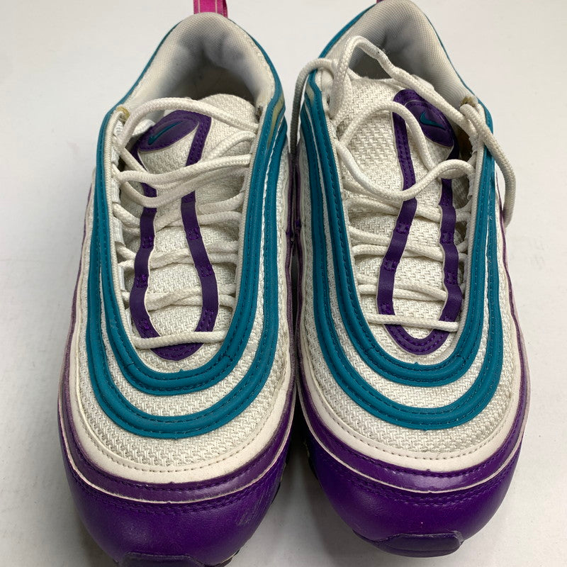 【中古品】【レディース】 NIKE CI7388-101 WMNS AIR MAX 97 スニーカー 靴 ナイキ 166-250405-st-14-fuz サイズ：24.5cm カラー：パープル/ブルー/ホワイト 万代Net店