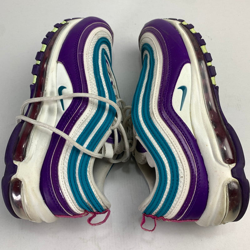 【中古品】【レディース】 NIKE CI7388-101 WMNS AIR MAX 97 スニーカー 靴 ナイキ 166-250405-st-14-fuz サイズ：24.5cm カラー：パープル/ブルー/ホワイト 万代Net店