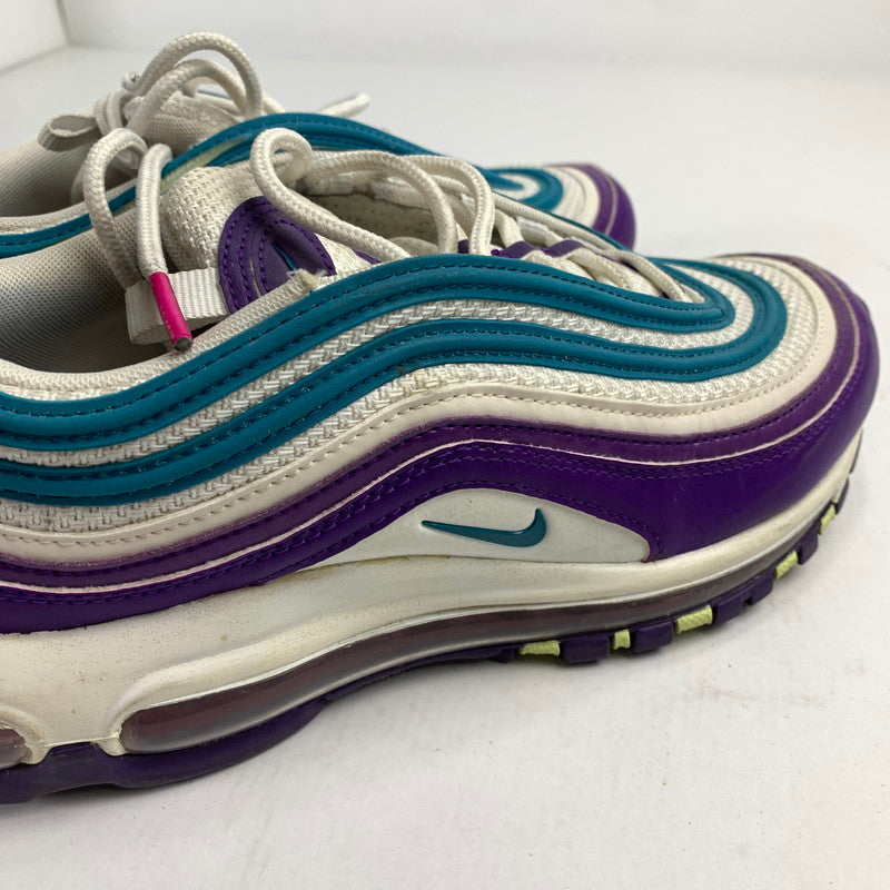 【中古品】【レディース】 NIKE CI7388-101 WMNS AIR MAX 97 スニーカー 靴 ナイキ 166-250405-st-14-fuz サイズ：24.5cm カラー：パープル/ブルー/ホワイト 万代Net店