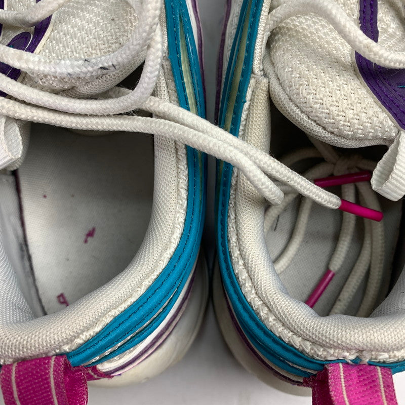 【中古品】【レディース】 NIKE CI7388-101 WMNS AIR MAX 97 スニーカー 靴 ナイキ 166-250405-st-14-fuz サイズ：24.5cm カラー：パープル/ブルー/ホワイト 万代Net店